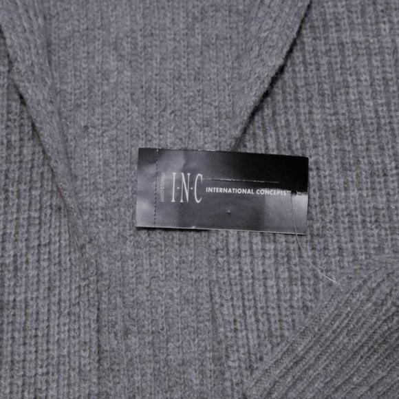 INC Concepts international Mens Grey Shawl Collar Sweater XL - Picture 5 of 6
